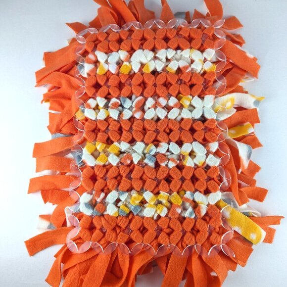 NEW Dog/Cat Snuffle Mat - Orange Cream #49 - Picture 3 of 3